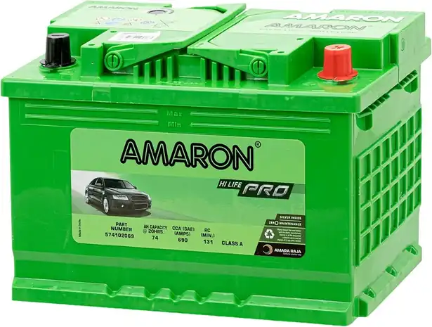 Amaron Hi Life Pro car battery